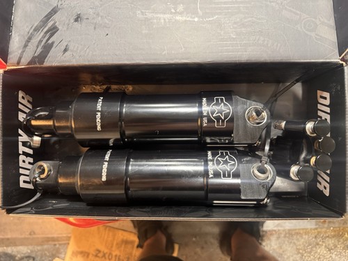 American Suspension Rear Harley Air Ride Shocks And Command Unit