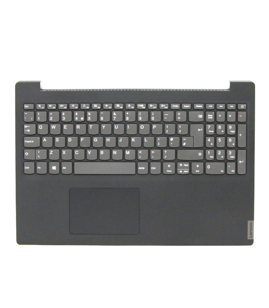 UK Black Keyboard & Palmrest (w/Touchpad) Assembly for Lenovo IdeaPad S145-15