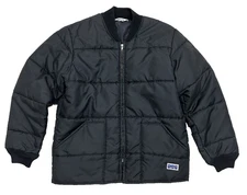 Big Smith Quilted Chore Coat Jacket Men's No Tag Size Black Insulated