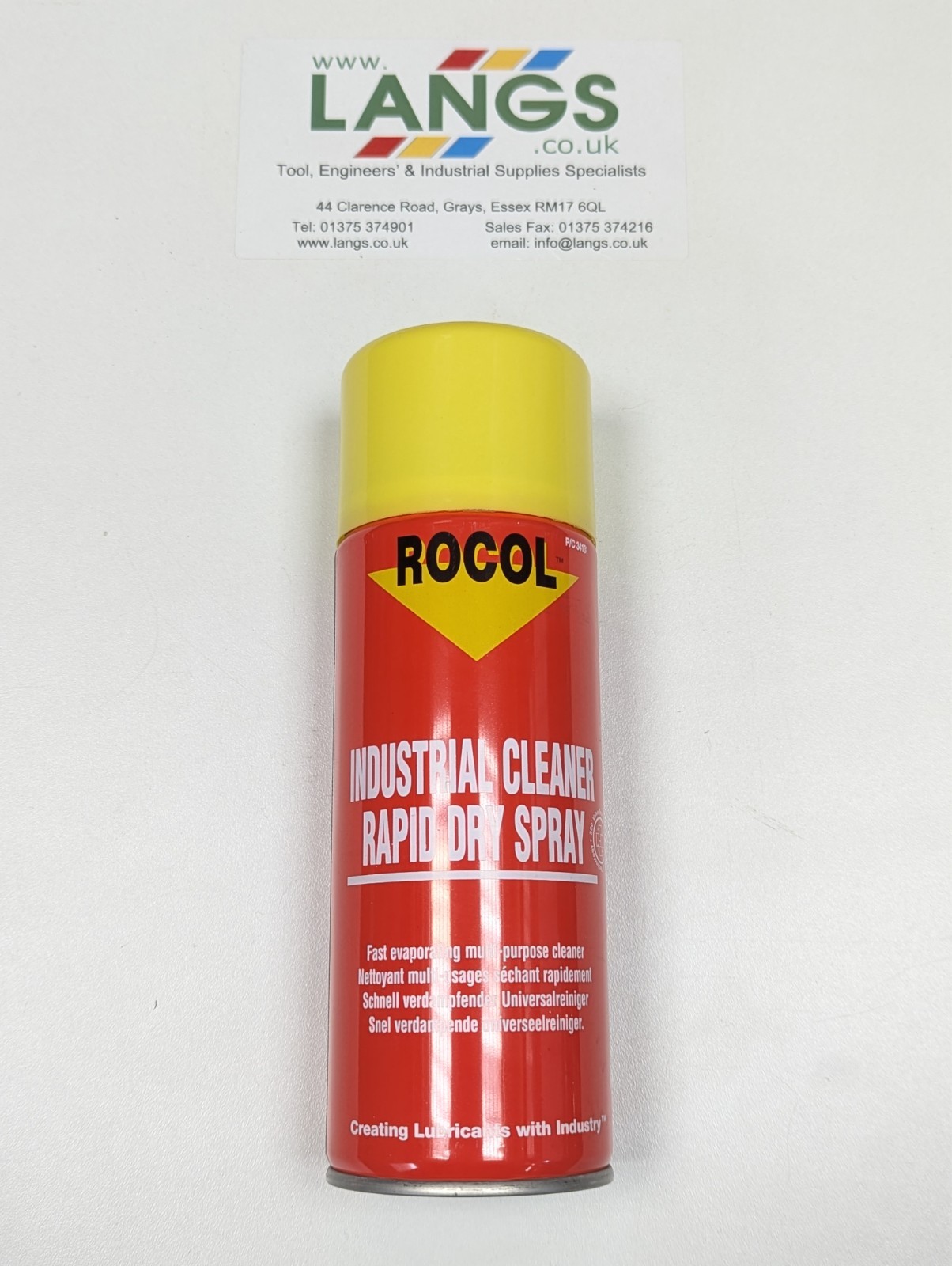 Rocol 34131 - Industrial Cleaner Rapid Dry Spray - 300ml - ROC34131