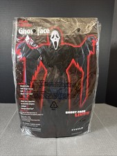 Ghost Face Scream Costume Official Kids Lic Mask Halloween Large Up To 12