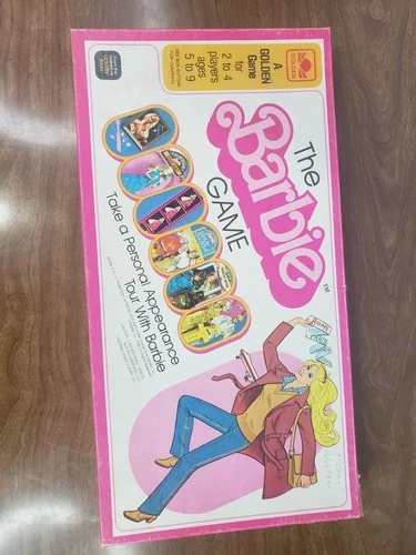 Vintage Barbie 1980s Board Game Whitman 4761-21 USA
