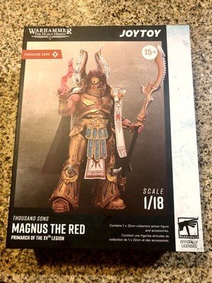JOYTOY Warhammer Thousand Sons Primarch Magnus the Red 1/18 Action Figure