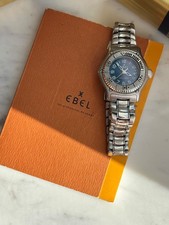 Orologio Donna Ebel Discovery Quadrante Blu Quarzo Acciaio Inox Swiss Made