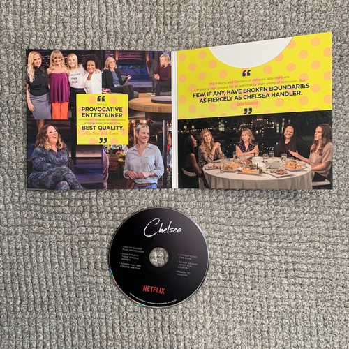 Chelsea Netflix Original Talk Show FYC Screener DVD - Picture 3 of 3