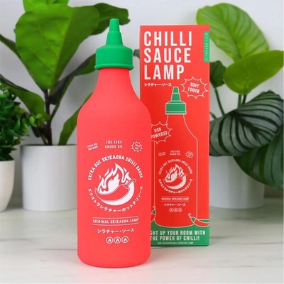Chili Sauce Flasche Silikon Lampe Touch Schreibtisch Schlafzimmer Dekor Nachtlicht USB 