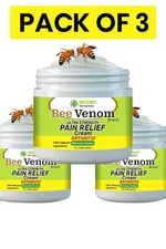 Hempvana MEXMY Pain Cream  With Ultra Strength, Pain Relief, Bee Venom 100g X 3