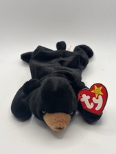 Ty Beanie Baby Vintage 1993 Blackie The Bear Plush Toy NMWT
