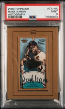 2003 Topps T205 Hank Aaron
