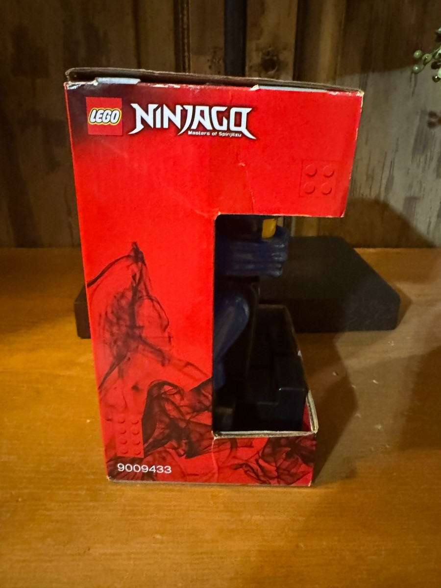 LEGO NINJAGO SKY PIRATES JAY MINIFIG ALARM CLOCK 9” MASTERS OF