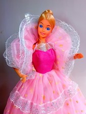 1985 Dream Glow Barbie Luce di Stelle Zauberglanz Féerie Superstar 80's Mattel