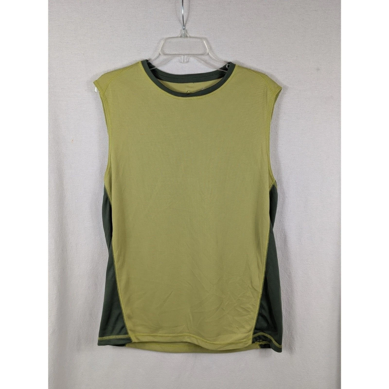 Prana Breathe Tank Top Green Men's Size XL