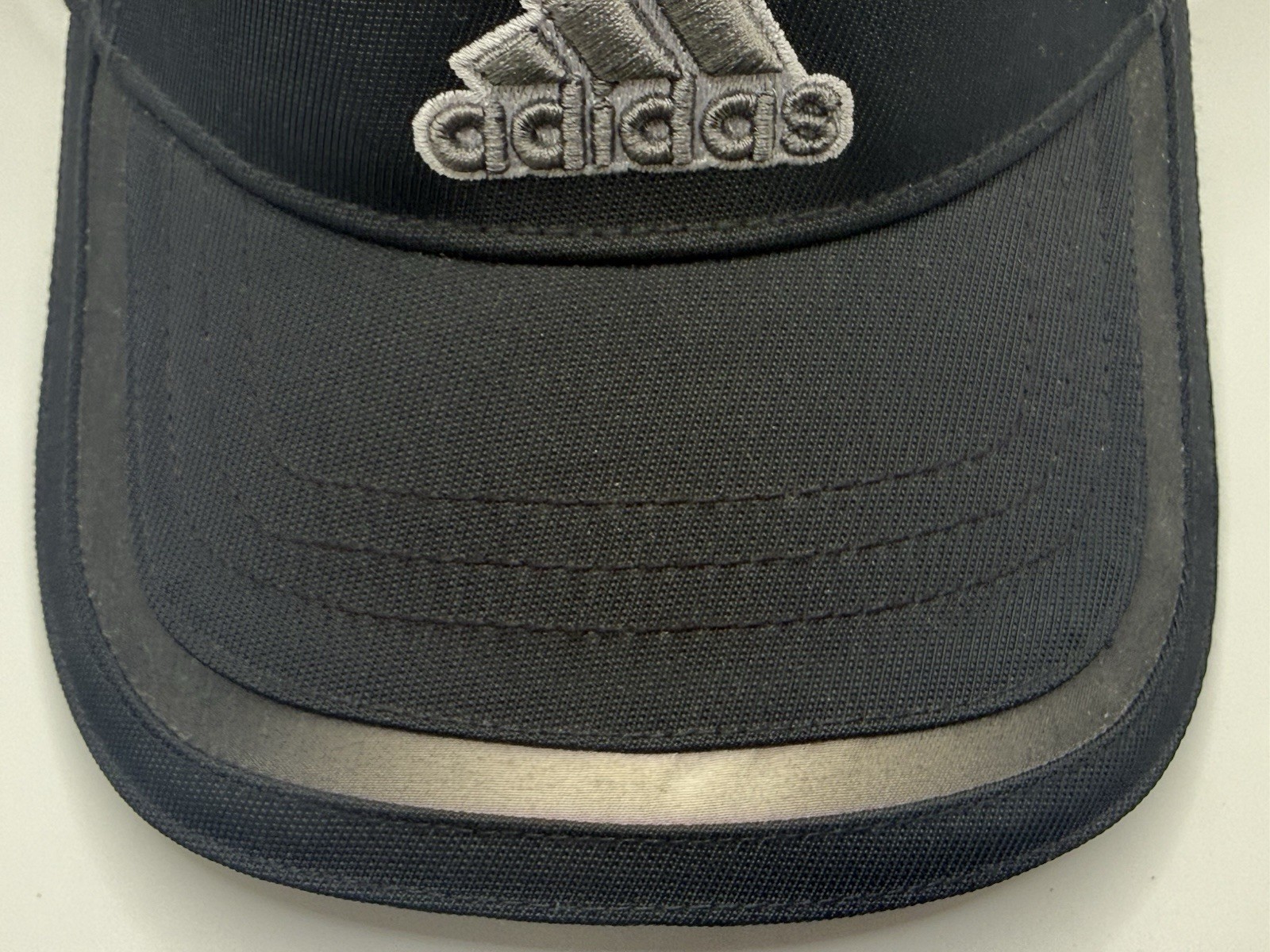 Adidas Sun Visor Hat Cap Black Adjustable Strapba… - image 3