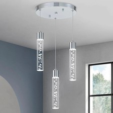 Pendant Lights Kitchen Island Hanging Light Fixture, LED Dining Room Light Fixtu