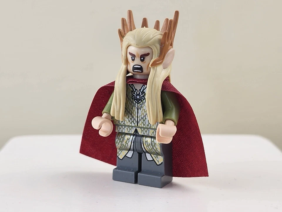 LEGO Hobbit Thranduil Elf Minifigure LOR079 79012 Lord of the Rings Crown NEW - Image 2 of 4