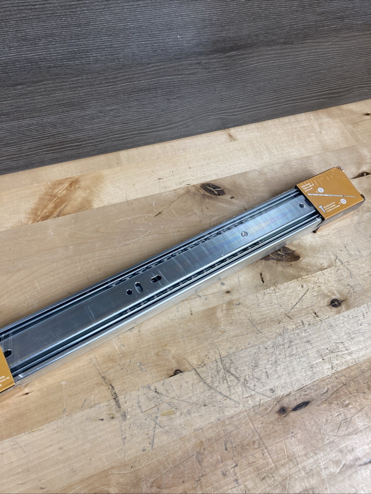 Liberty Hardware D80616C-ZP-W 16" Full Extension Ball Bearing Drawer Slide PAIR