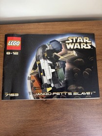 LEGO Star Wars: Jango Fett's Slave I (7153) W/ BOX, INSTRUCTIONS, & TRAY