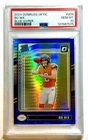 2024 Panini Donruss Optic - Rated Rookie Bo Nix #209 Blue Hyper Prizm PSA 10