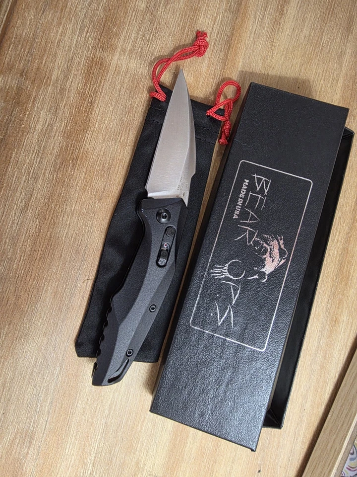 NIB Bear OPS Bold Action XVI Folding Pocket Knife 14C28N Blade - AC-1600-ALBK-P - Image 3 of 4