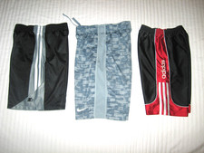 Lot Of 3 Pair Boys Athletic Shorts Size S/M 6- 7