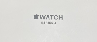 Apple iWatch Series 3 38mm A1858 GPS SILVER Watch No Band