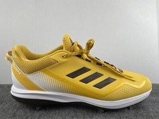 adidas Icon 7 Metal Baseball Cleats Shoes Yellow/Brown GX5834 Men’s Size 14 NEW