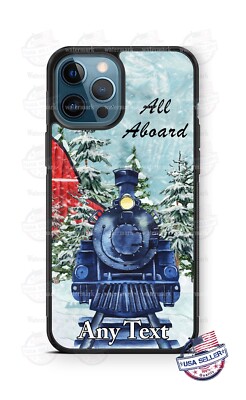 North Pole Train Christmas Holiday Phone Case For iPhone 14 Samsung A13 Google 2