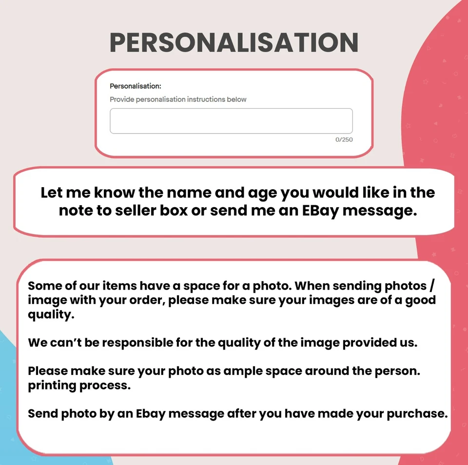 Your Own Image Personalised Photo Rectangle Edible Cake Topper Decoration - Image 3 of 4