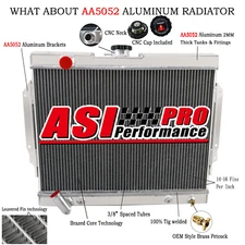 3 Row Aluminum Radiator Fit Mitsubishi Pajero 3.0L NA NB NC ND NE NG NH NJ NK US