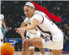 VICTARIA SAXTON Signed 8 x 10 Photo WNBA Basketball INDIANA FEVER South Carolina