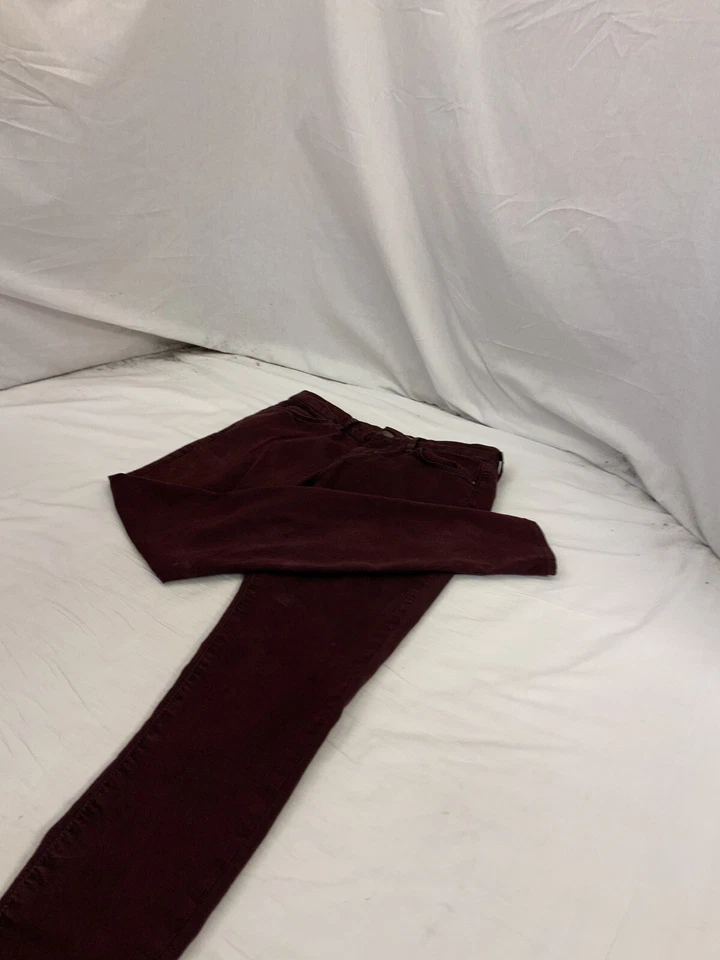 Pantalones ajustados Topshot Moto 28 rojo algodón ligero poli elástico pavo YGI Y1-985 Foto 3 de 4