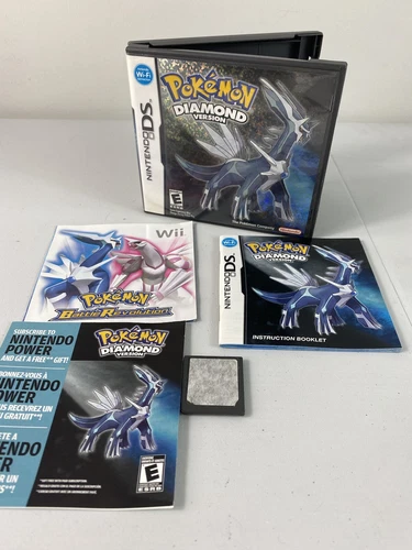 Pokémon: Diamond and Pearl Version Complete CIB (Nintendo DS, 2007) *NO STICKER*