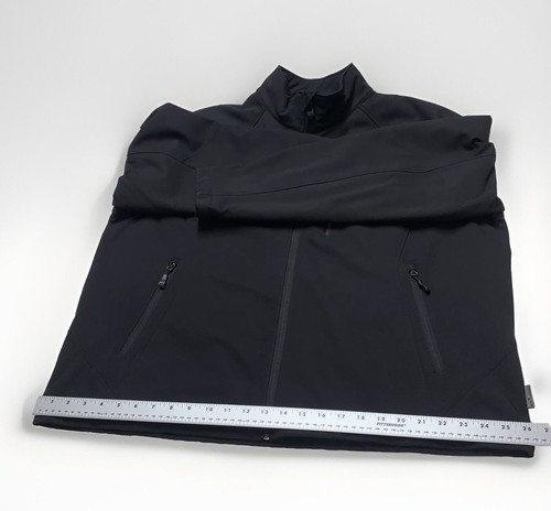 Free Country Wind Water Resistant Jacket Men’s Coat XXL Black Fleece Linning - Picture 7 of 14