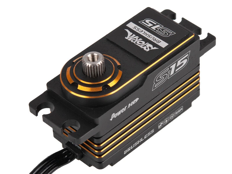 Power HD Brushless Premium Digital Servo S15 Black Golden 7.4V 15kg 0.060sec - Bild 2 von 4