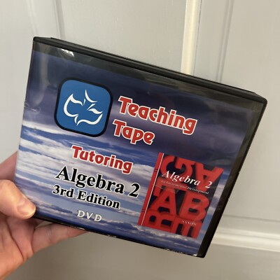 Saxon Algebra 2 Teaching Tape (3rd Edition) Tutoring Algebra 2 Dvd Set *