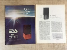 Genuine ESS Heil AMT 1 Equipment Test Review + Magazine Ad - 1973