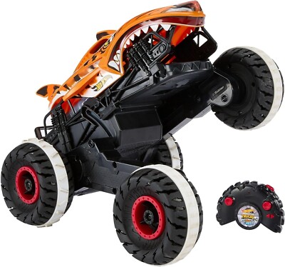 Hot Wheels RC Toy, Remote-Control Monster Trucks Unstoppable