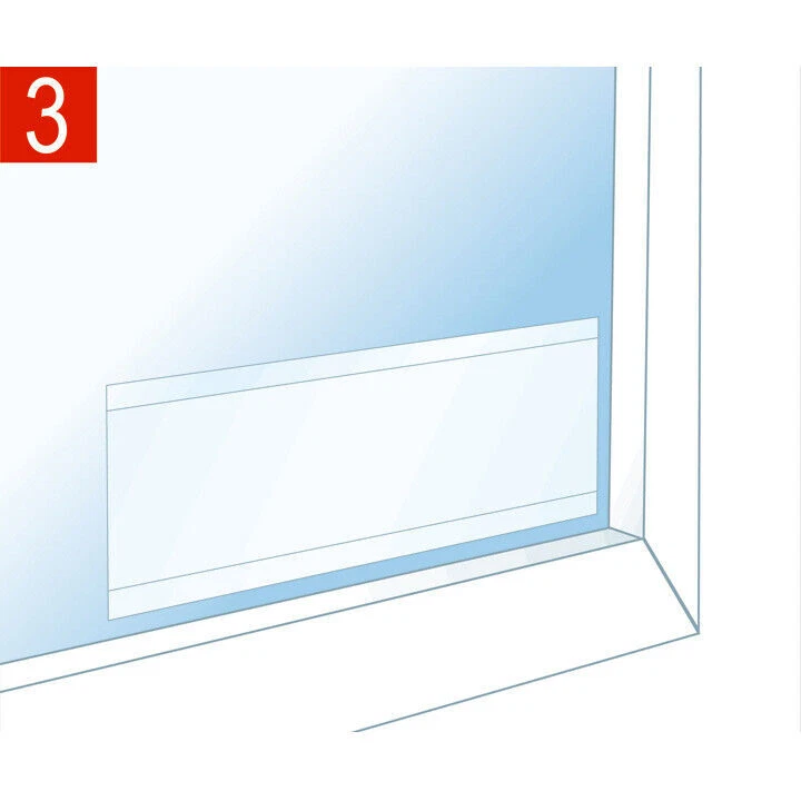 4 Trappole Insetti Trasparenti per Finestre Adesiva Facile da Installare 21x7 cm - Immagine 4 di 4