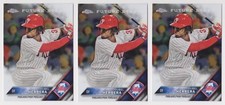 ODUBEL HERRERA 2016 Topps Chrome FUTURE STARS (3) Card LOT - Phillies - MVP