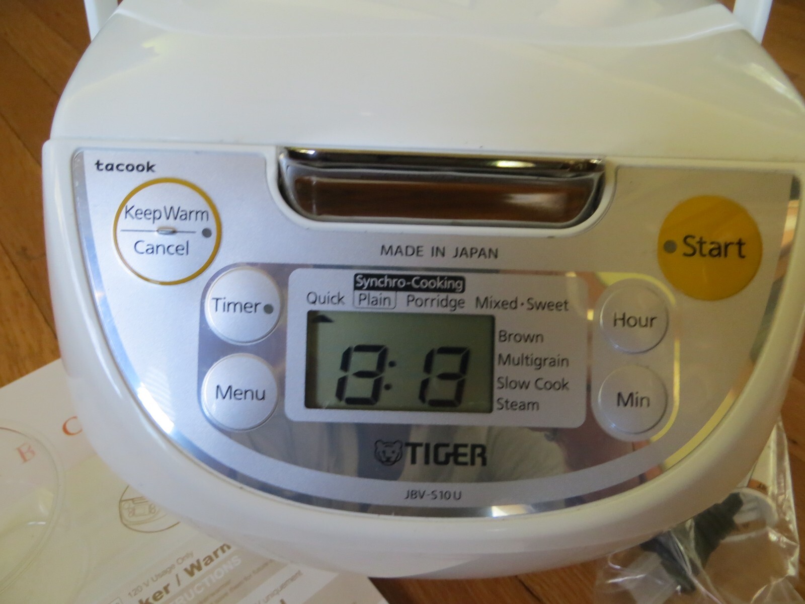 Tiger 5.5Cup Rice Cooker and Warmer NEW w/o box!!! eBay