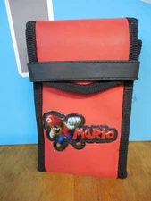 Nintendo DS Handheld Game System Red MARIO Switch N Carry Pouch Soft Case 