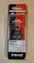Image of BRAND NEW TREND PRO 46/250X1/4 4MM GUIDED CLASSIC DECOR CUTTER 1/4" SHANK