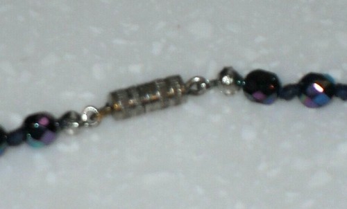 COLLAR CRISTAL PAVO REAL CARNAVAL GRADUADO VINTAGE AÑOS 40/50 - Imagen 5 de 5