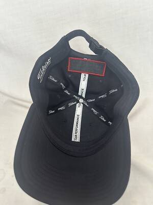 Casquette Titleist Pro V1 Tour Performance – Noire – FJ – Réglable OSFA – Occasion