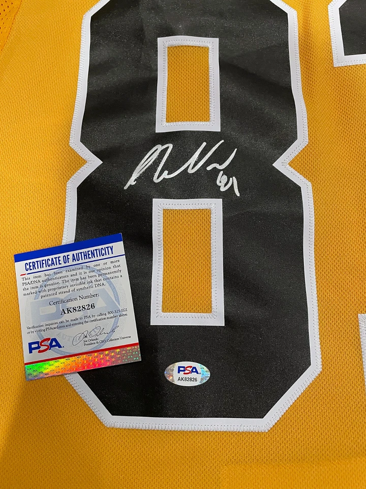 CAMISETA Adidas autografiada firmada por Phil Kessel de los Pittsburgh Penguins con certificado de autenticidad de PSA Foto 2 de 3