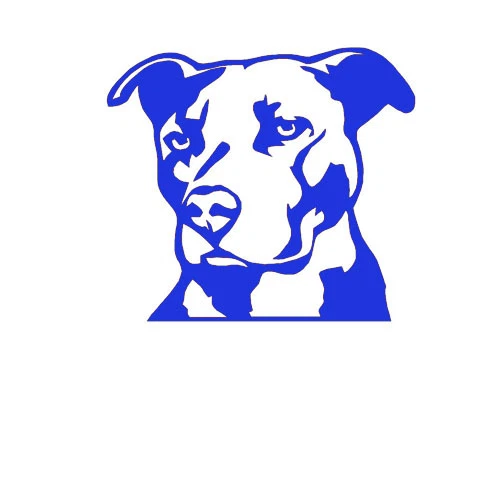 Smart Bull Dog Vinyl Decal Sticker for Car Bumper Truck Door Home Window Wall - Image 4 of 4
