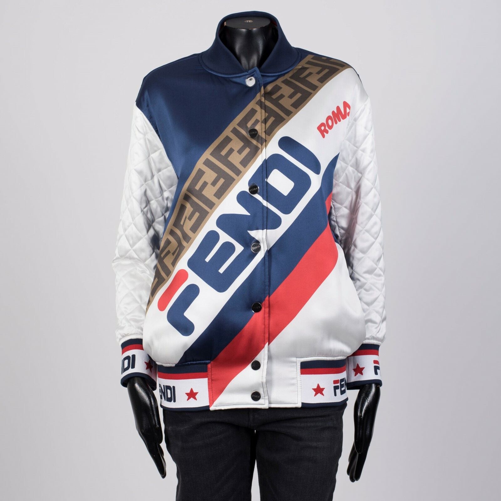 fendi x fila jacket