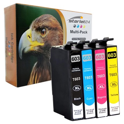D&C Tintenpatronen kompatibel für Epson 603 XL WF-2810 DWF XP-2100 Series