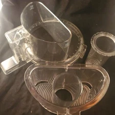 Cuisinart Prep 11 Plus DLC-2011N Food Processor Lid Chute & Pusher