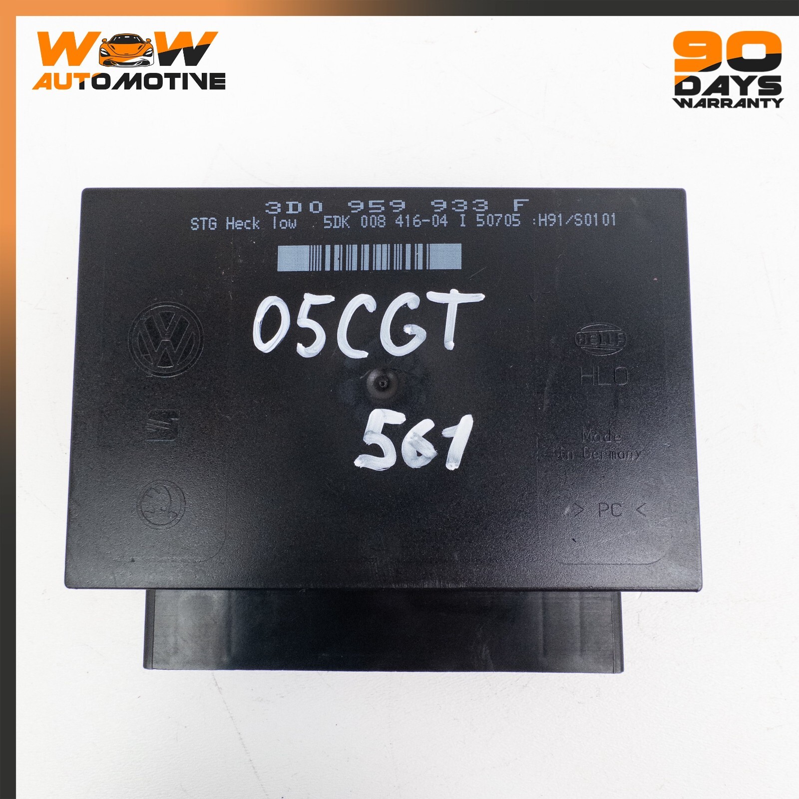04-13 BENTLEY CONTINENTAL GT CENTRAL COMFORT ACCESS CONTROL MODULE OEM